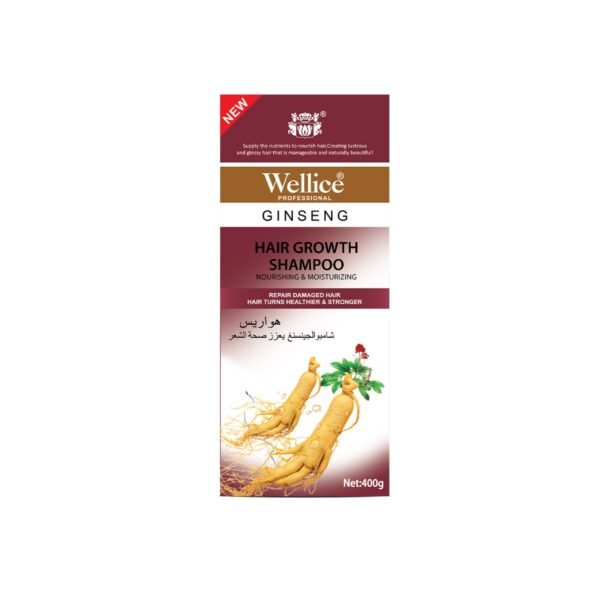 Wellice Ginseng Shampoo – Hair Growth for Healthy, Strong Hair