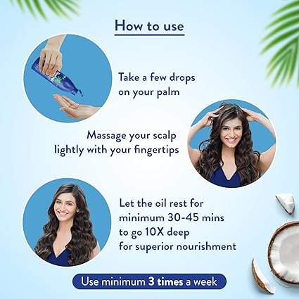 Parachute Advansed Coconut Hair Oil with Vitamin E