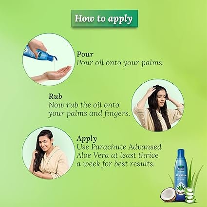 Parachute Advansed Aloe Vera Enriched Coconut Hair Oil