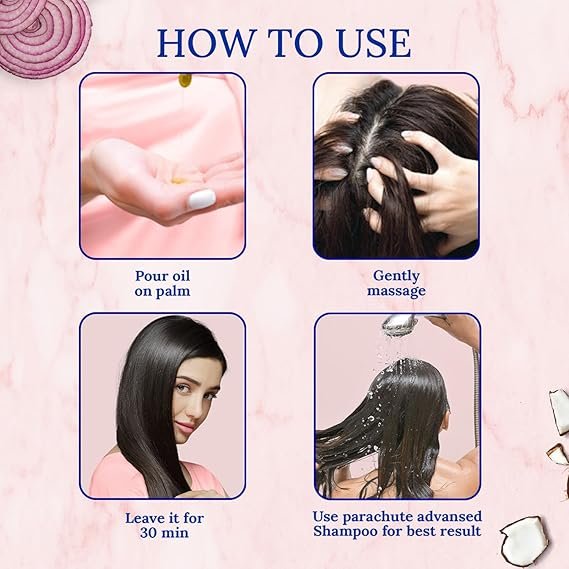 Parachute Advansed Onion Dandruff & Hair Fall Control Oil