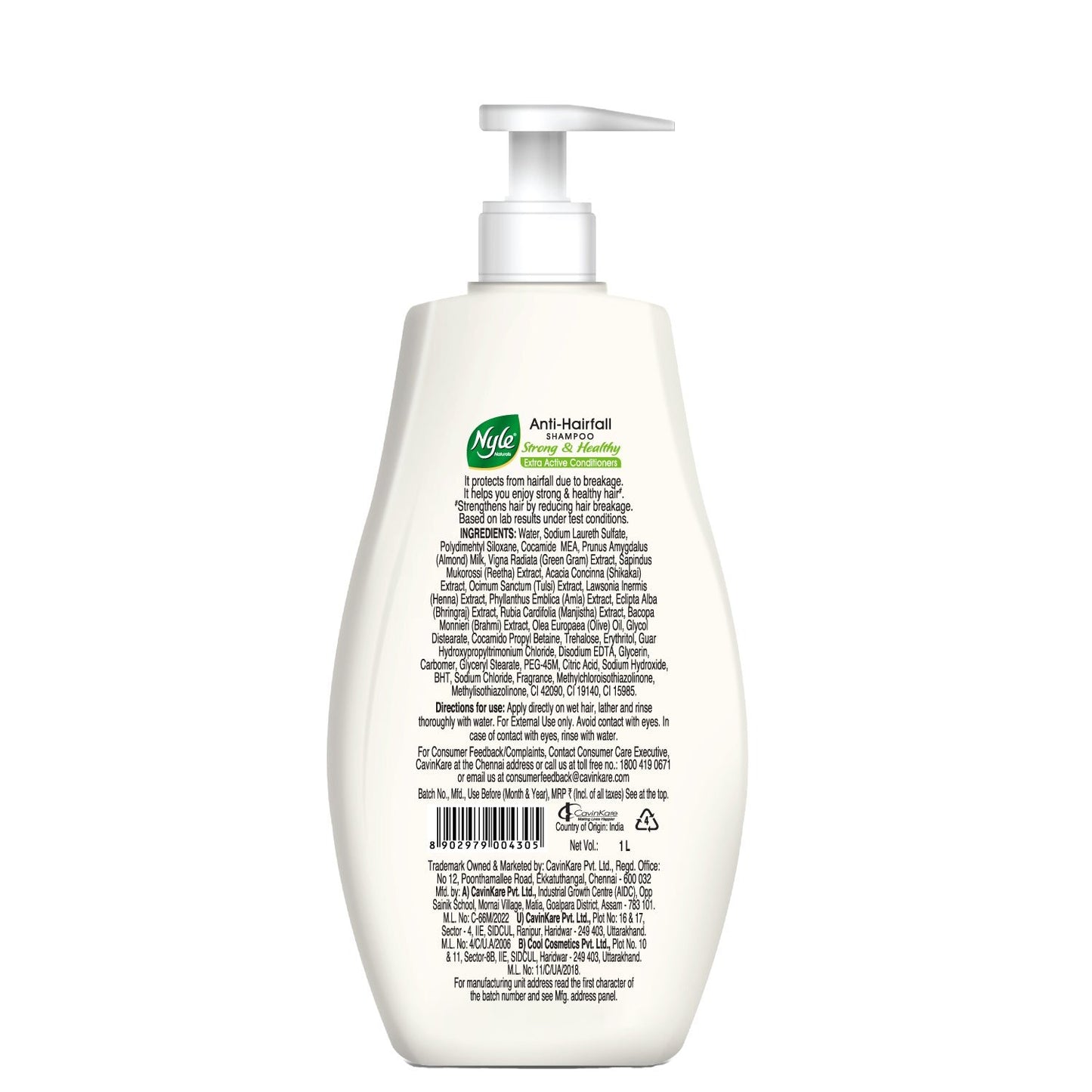Nyle Almonds Green Gram Sprouts Shampoo