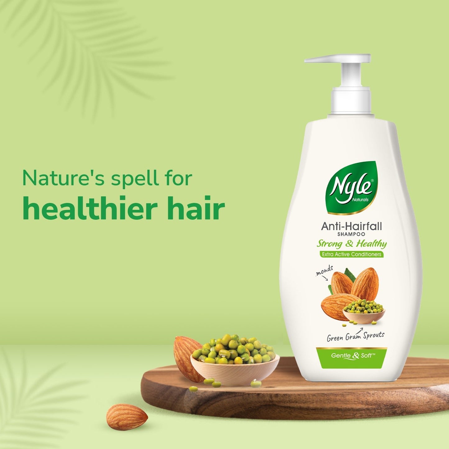 Nyle Almonds Green Gram Sprouts Shampoo