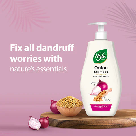 Nyle Onion Methi Shampoo – Hair Fall Control Strength