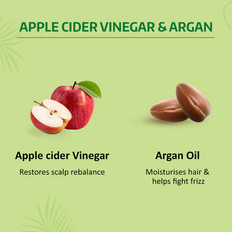 Nyle Apple Cider Vinegar & Argan Oil Shampoo