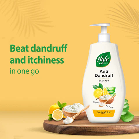 Nyle Lemon & Curd Shampoo – Oil Control & Refreshment