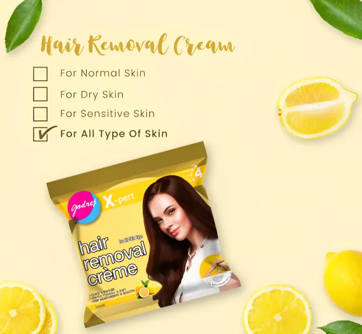 Godrej X-Pert Hair Removal Cream Lemon