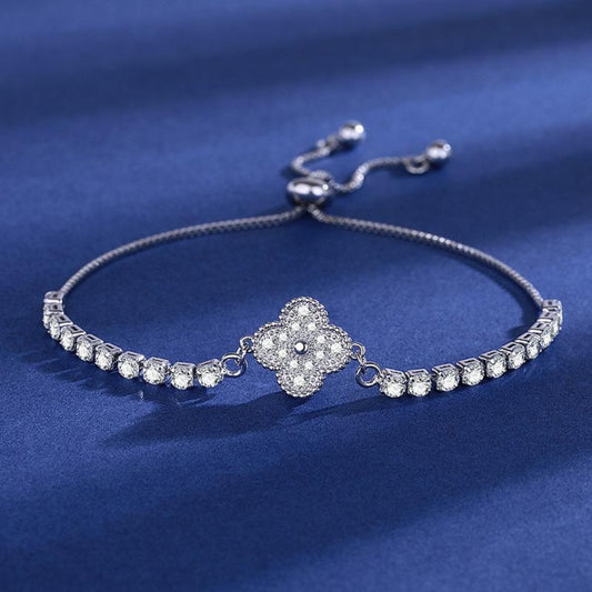 2 Karat Princess Square Bag Imitation Moissanite Bracele