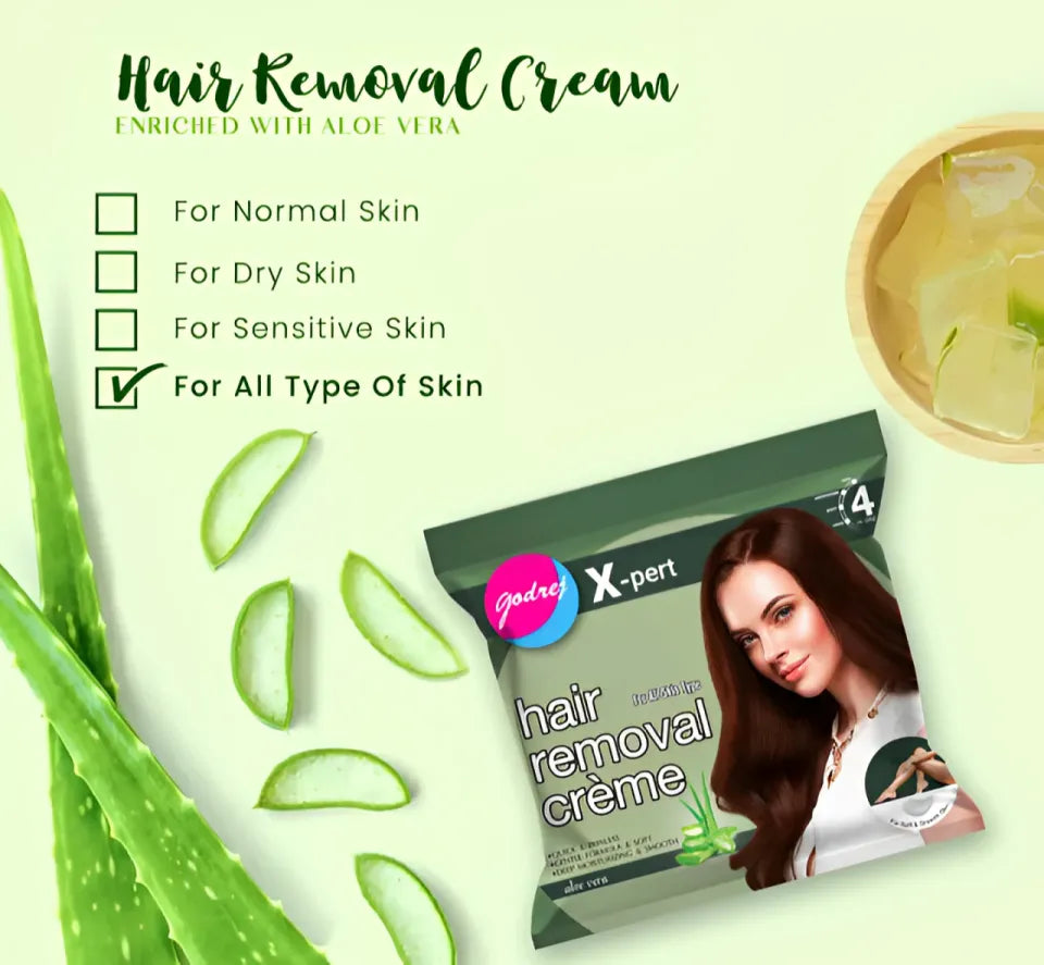 Godrej X-Pert Hair Removal Cream Aloe Vera