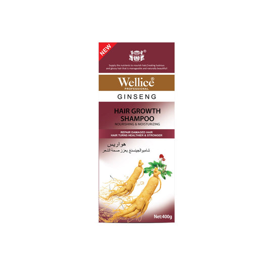 Wellice Ginseng Shampoo – Hair Growth for Healthy, Strong Hair