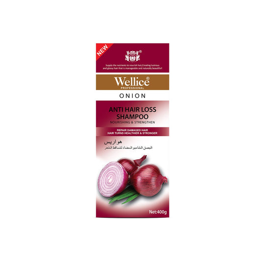 Wellice Onion Shampoo – Anti-Hair Loss for Healthy, Strong Hair