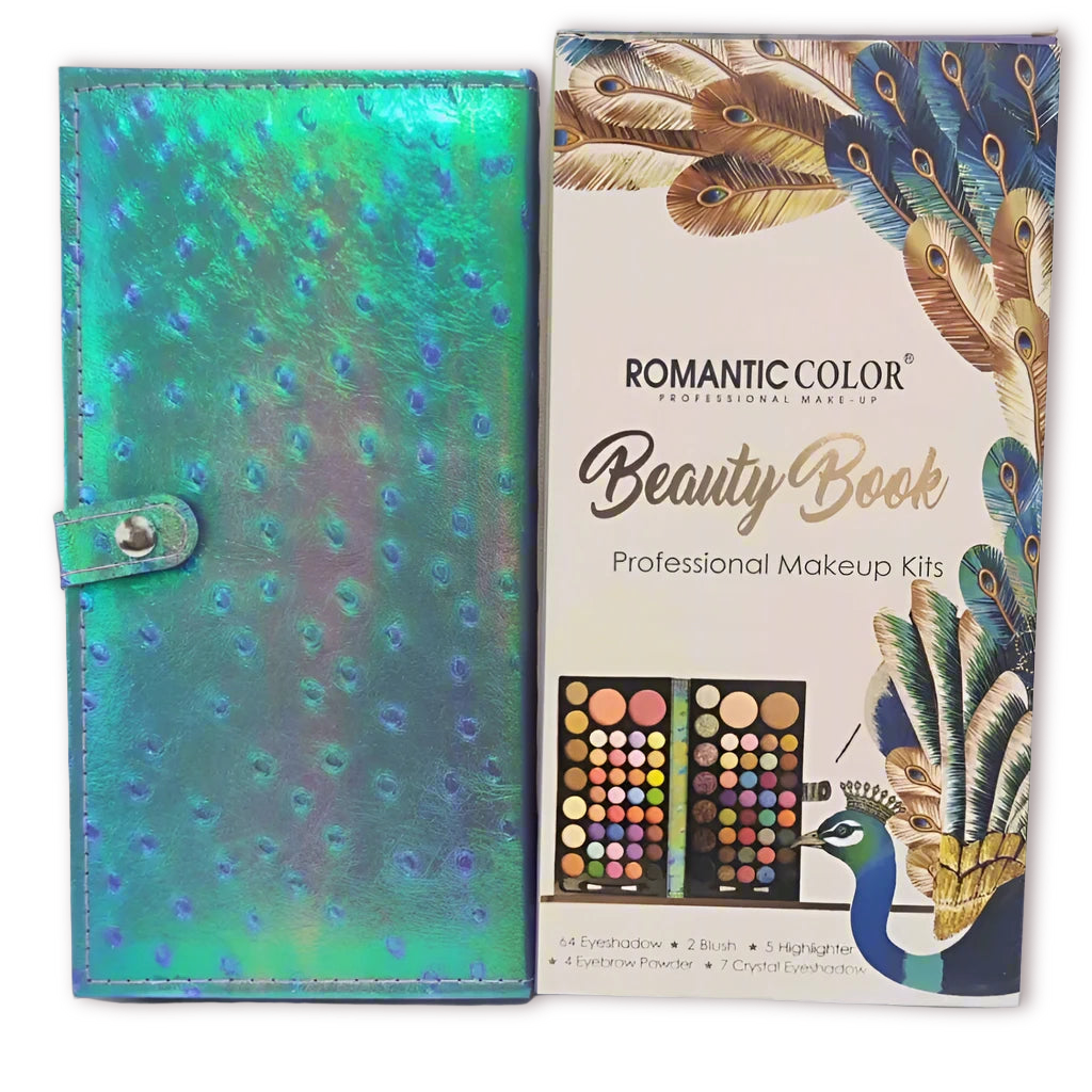 ROMANTIC COLOUR BEAUTY BOOK STANDARD SIZE FULL MAKEUP KIT