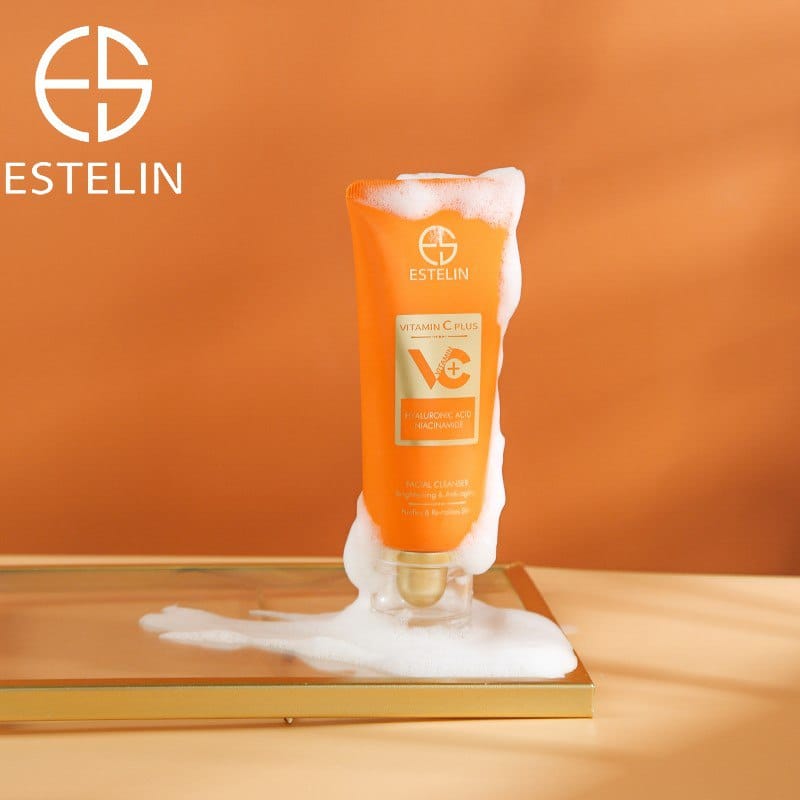 ESTELIN Vitamin C Plus Hyaluronic Acid Niacinamide Facial Cleanser