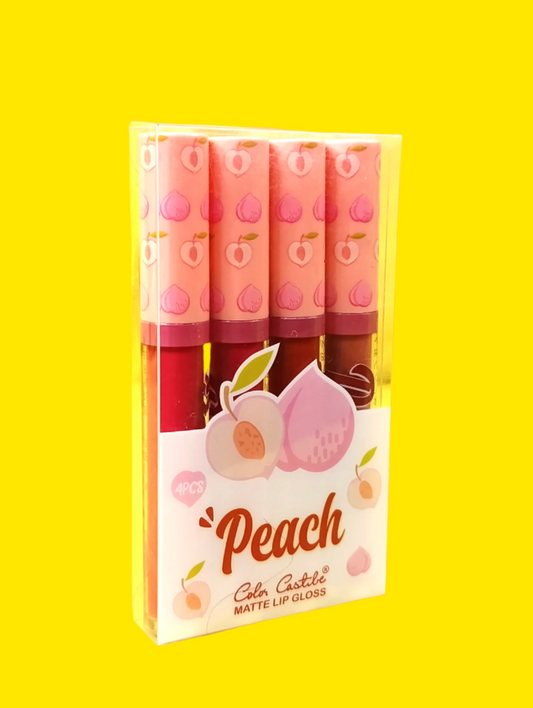 Color Castle Peach Matte Lip Gloss
