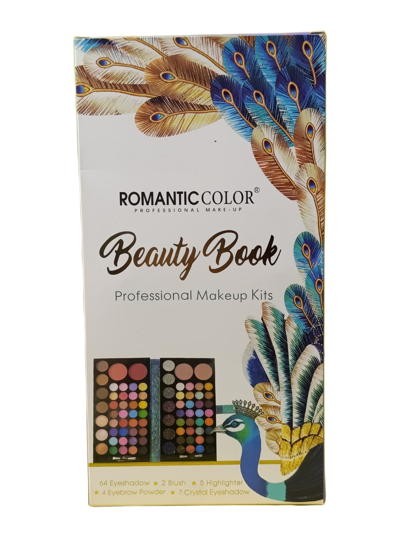 ROMANTIC COLOUR BEAUTY BOOK STANDARD SIZE FULL MAKEUP KIT