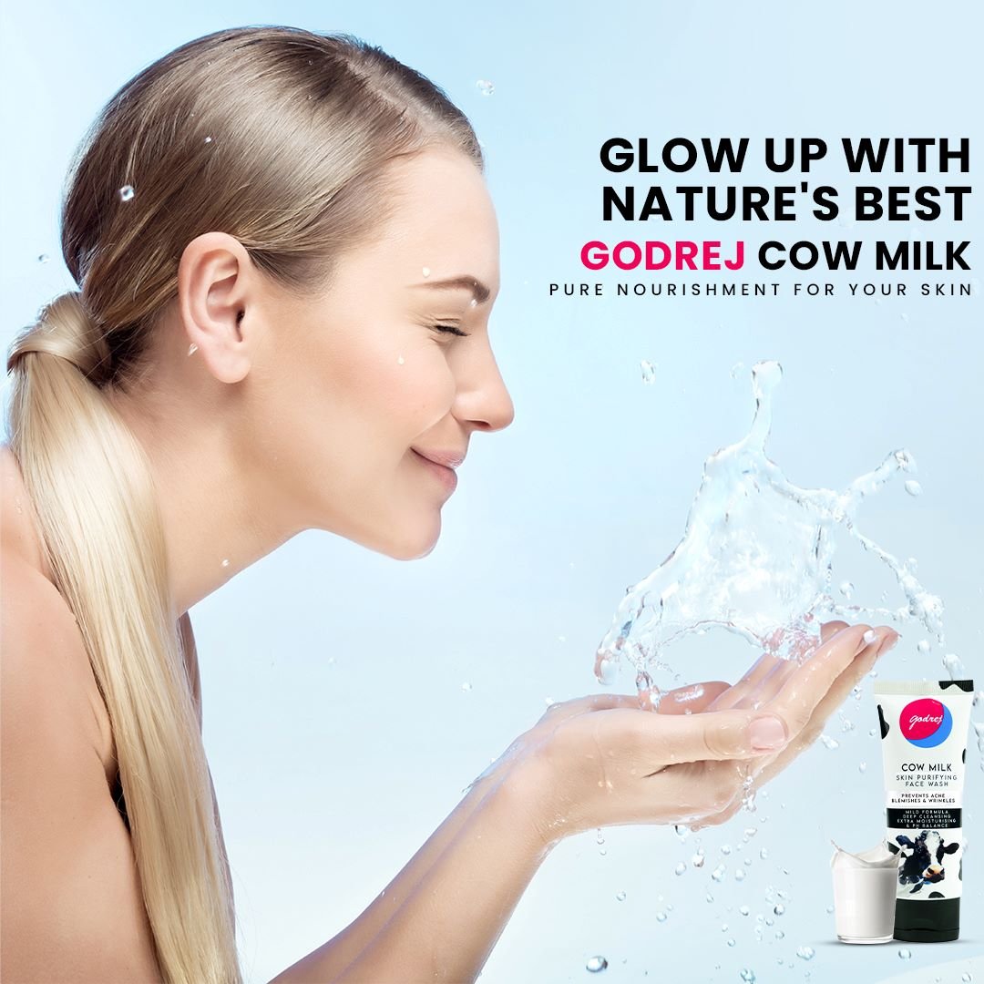 Godrej Cow Milk Skin Purifying Face Wash