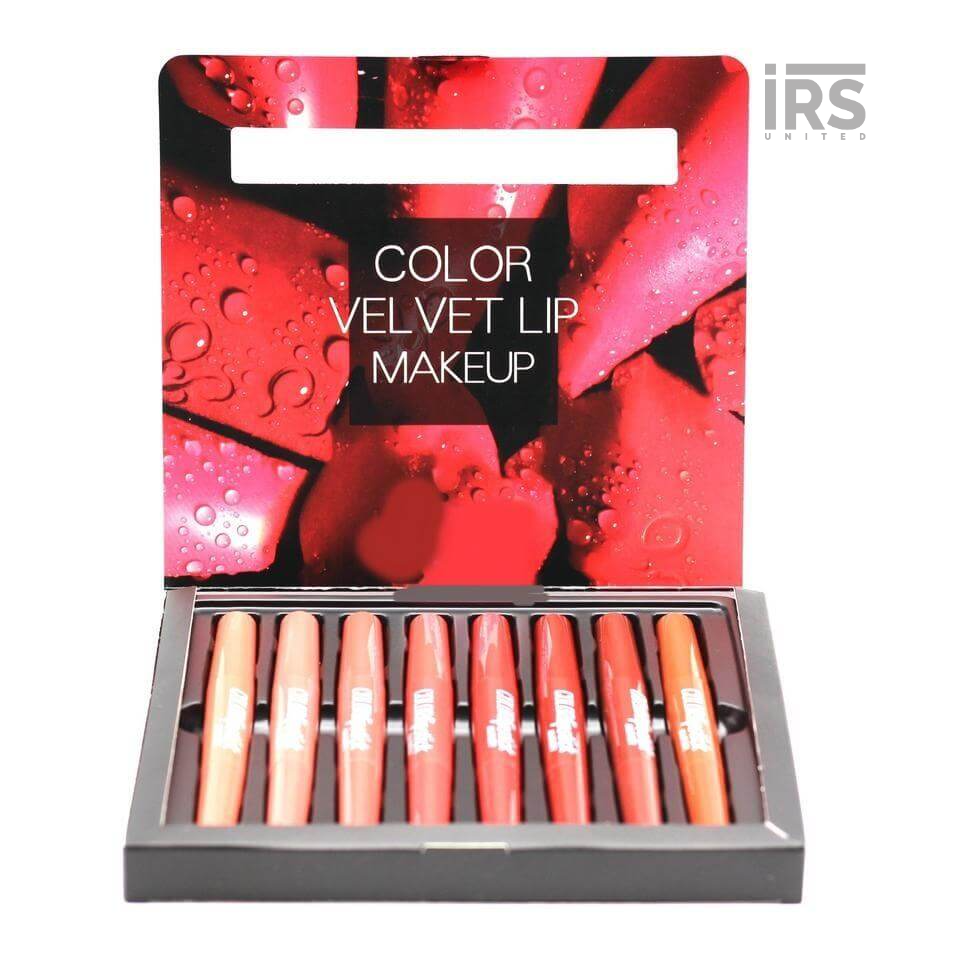 Heng Feng 2 In 1 Lipstick Set Of 8