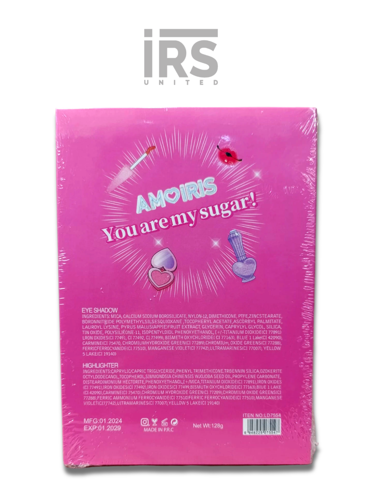 AMORIRIS "You Are My Sugar" Makeup Palette