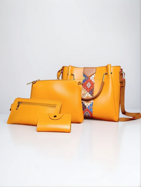 Indigo | Tote | Yellow