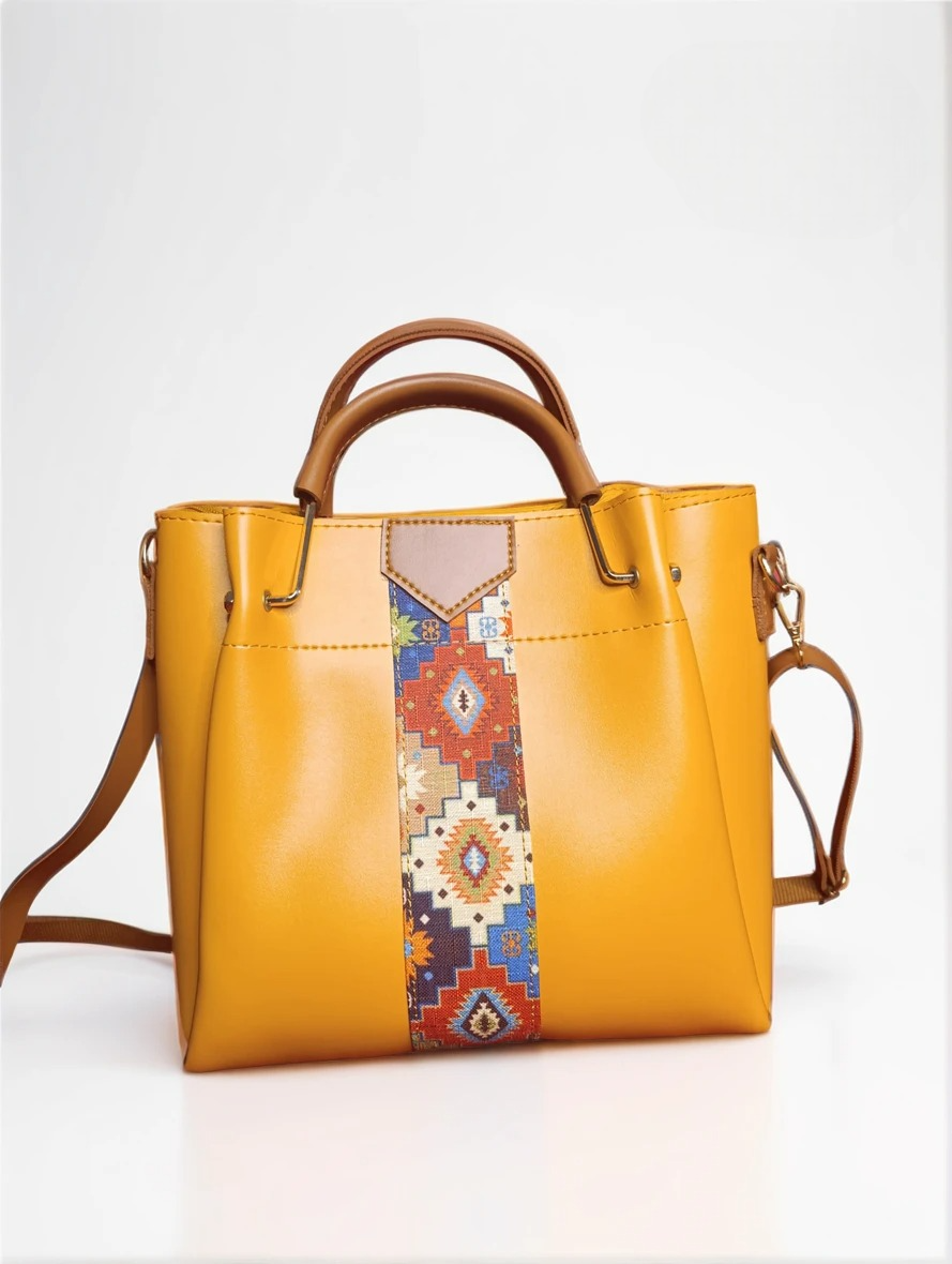 Indigo | Tote | Yellow